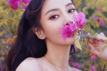 Angelababy sexy sexy photo in pink dress