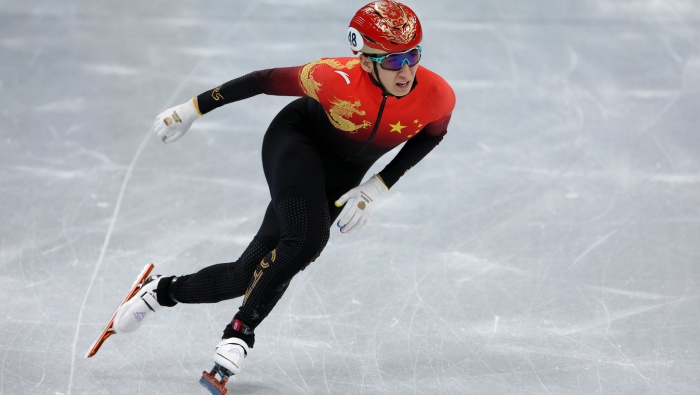 Wu Dajing Winter Olympics live HD computer wallpaper