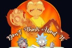 Rick and Morty creative mobile wallpaper