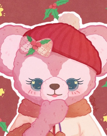 迪士尼達菲七寶聖誕頭像