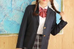 日系製服美女臥室JK制服誘惑寫真