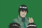 Naruto Rock Lee theme mobile wallpaper