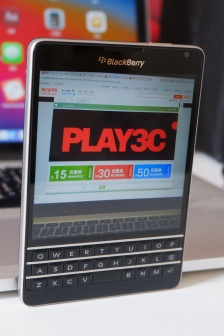 BlackBerry passport real machine picture