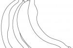 香蕉簡筆畫圖片