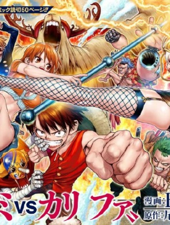 One Piece Nami VS Kalifa Arc Boichi Redrawn Information Picture