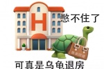 可真是乌龟退房憋不住了