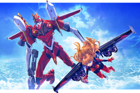 EVA二号机动漫卡通高清电脑壁纸