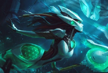 League of Legends mobile game Nami’s new skin source code picture