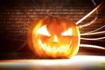 Halloween pumpkin lantern picture material wallpaper
