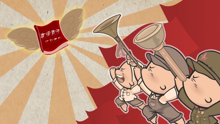 五四青年節海報圖片電腦桌麵壁紙