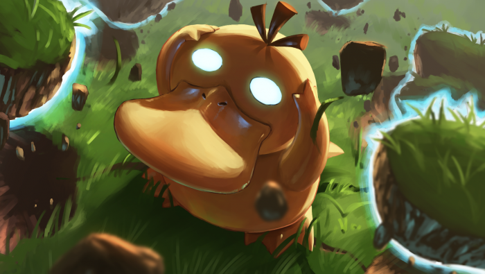 Pokemon Kodak holding his head computer wallpaper