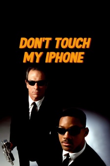 Men in Black theme creative mobile wallpaper