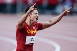 Pictures of Chinese athlete Su Bingtian