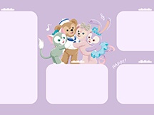 Duffy family partition wallpaper