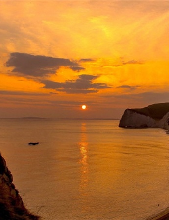 浪漫好看的日落黄昏唯美图片