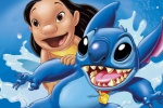 Stitch cartoon animation mobile wallpaper