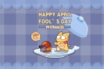 April Fool's Day Cute Cartoon Pictures Desktop Wallpaper