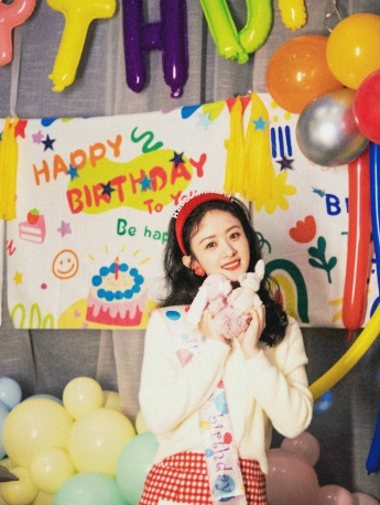 趙麗穎童趣復古底片風寫真