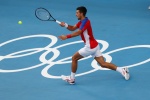 Djokovic men's singles tennis scene at the Eastern Olympics