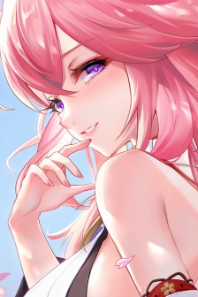 Sexy beauty Yae Kamiko mobile wallpaper