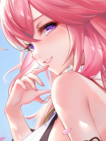 Sexy beauty Yae Kamiko mobile wallpaper