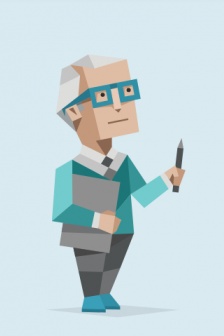 Logistician personality cartoon image