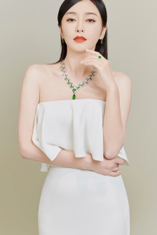 美女秦岚性感写真手机壁纸