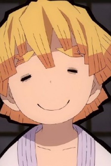 我妻善逸可愛呆萌頭像