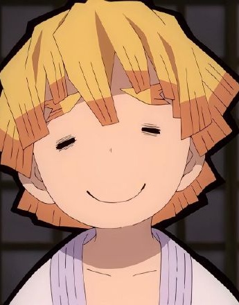 我妻善逸可愛呆萌頭像