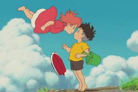 HD《Ponyo on the Cliff》picture desktop wallpaper