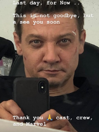 Hawkeye drama set pictures Reuters