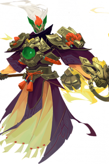 King of Glory Zhong Kui drives Nuo Zhengyi skin details display