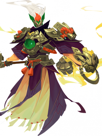 王者荣耀钟馗驱傩正仪皮肤细节展示