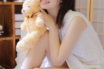 Sexy and attractive photo of cute girl with fair skin and beautiful legs