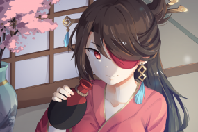 Genshin Impact Beidou anime cartoon HD computer wallpaper