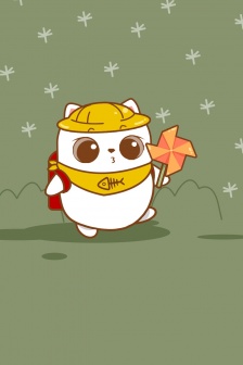 可愛插畫高清手機壁紙圖片