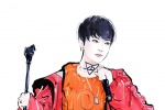 Hua Chenyu hand-drawn pictures HD mobile wallpaper