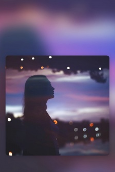 Personalized silhouettes beautiful mobile wallpaper pictures