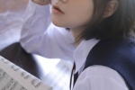 文靜美女學生妹唯美學院制服寫真