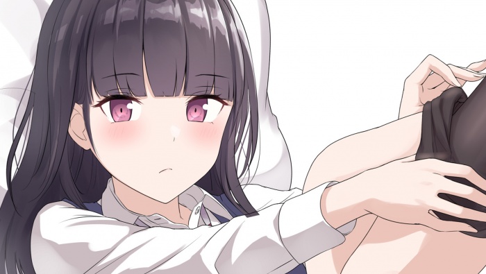 性感動漫美女桌麵壁紙圖片