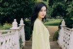 Jing Tianguo green sweatshirt fresh and sweet photo pictures