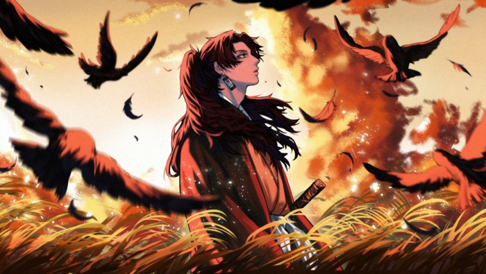 鬼灭之刃继国缘一角色电脑壁纸