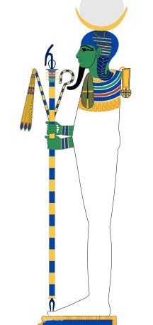 古埃及孔苏神组图