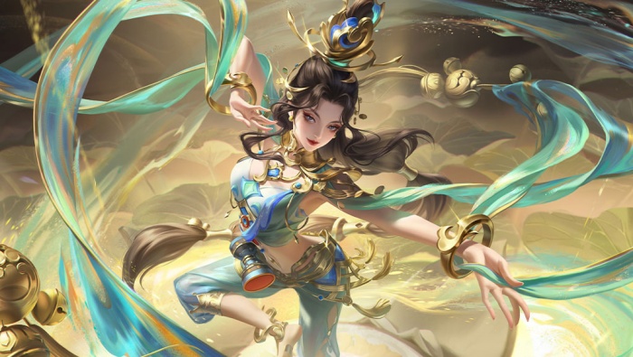 King of Glory Diao Chan meets Hu Xuan HD desktop wallpaper