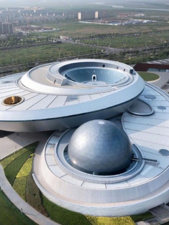 Beautiful photos of Shanghai Planetarium