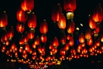 New Year's Day lantern pictures desktop wallpaper