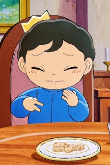 Porgy wearing a crown avatar