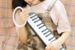 Electronic piano beauty sweet literary private photo