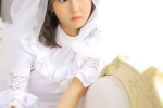 漂亮的白纱裙美女撩人性感写真