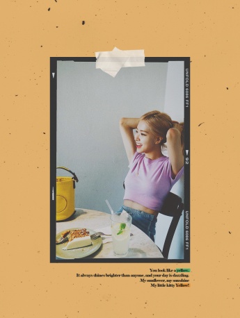 朴彩英拍立得风手机壁纸